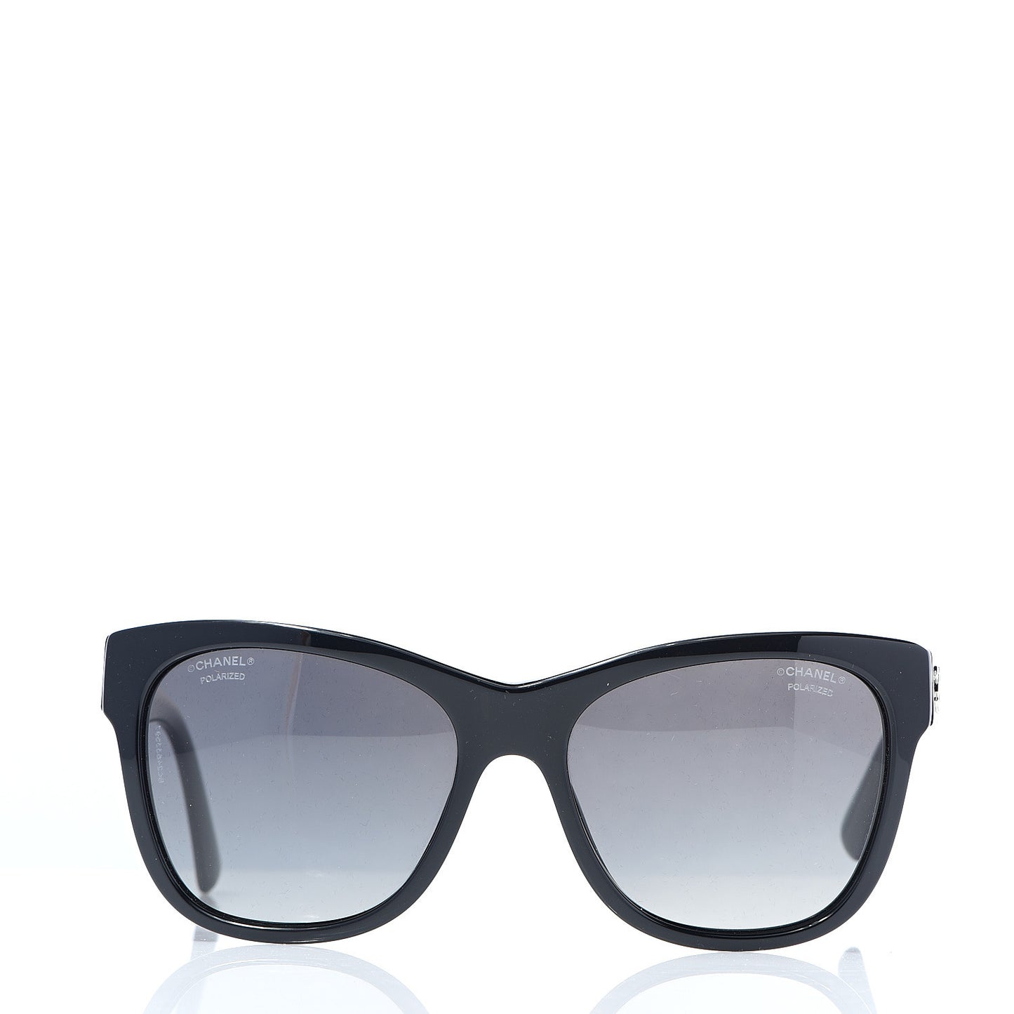 Polarized Square CC Sunglasses 5380 Black