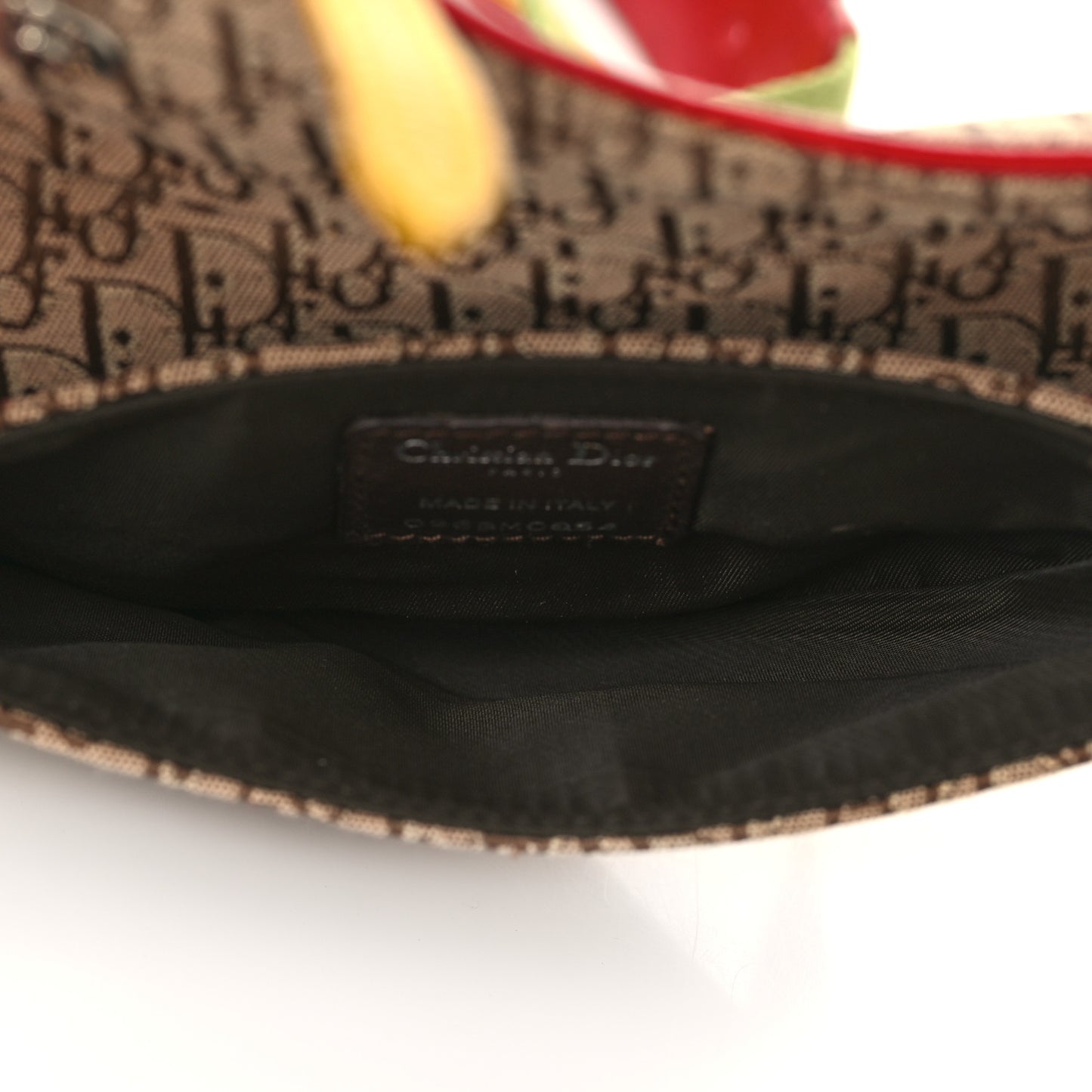 Monogram Rasta Saddle Belt Bag Beige