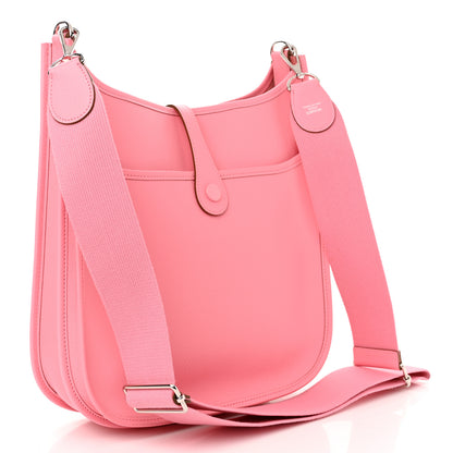 Hermes Epsom Evelyne III PM Rose Confetti 3 of 11