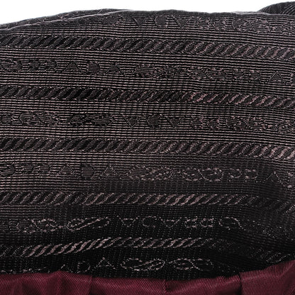 Prada Tessuto Nylon Gaufre Wristlet Bordeaux 9 of 9