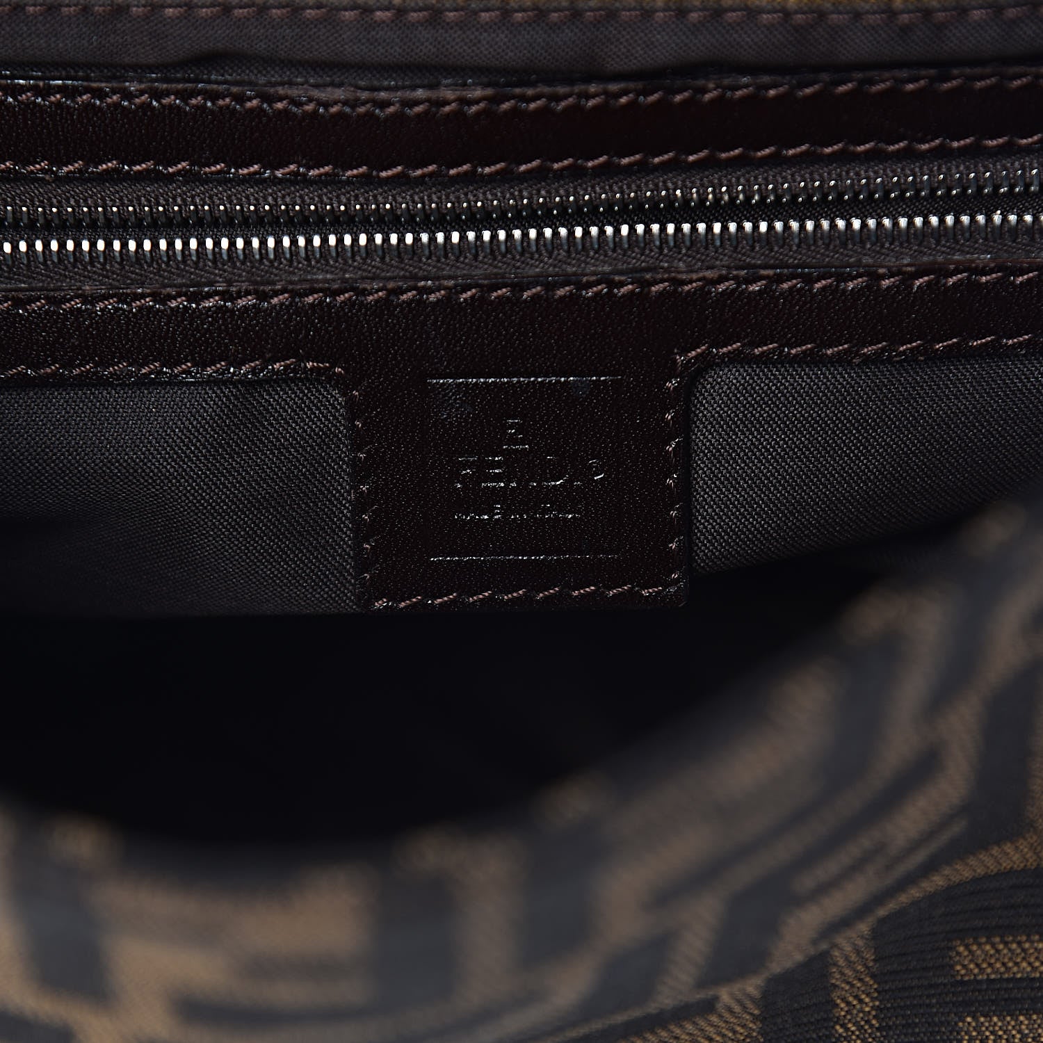 Fendi Zucca Mama Baguette Tobacco 6 of 9