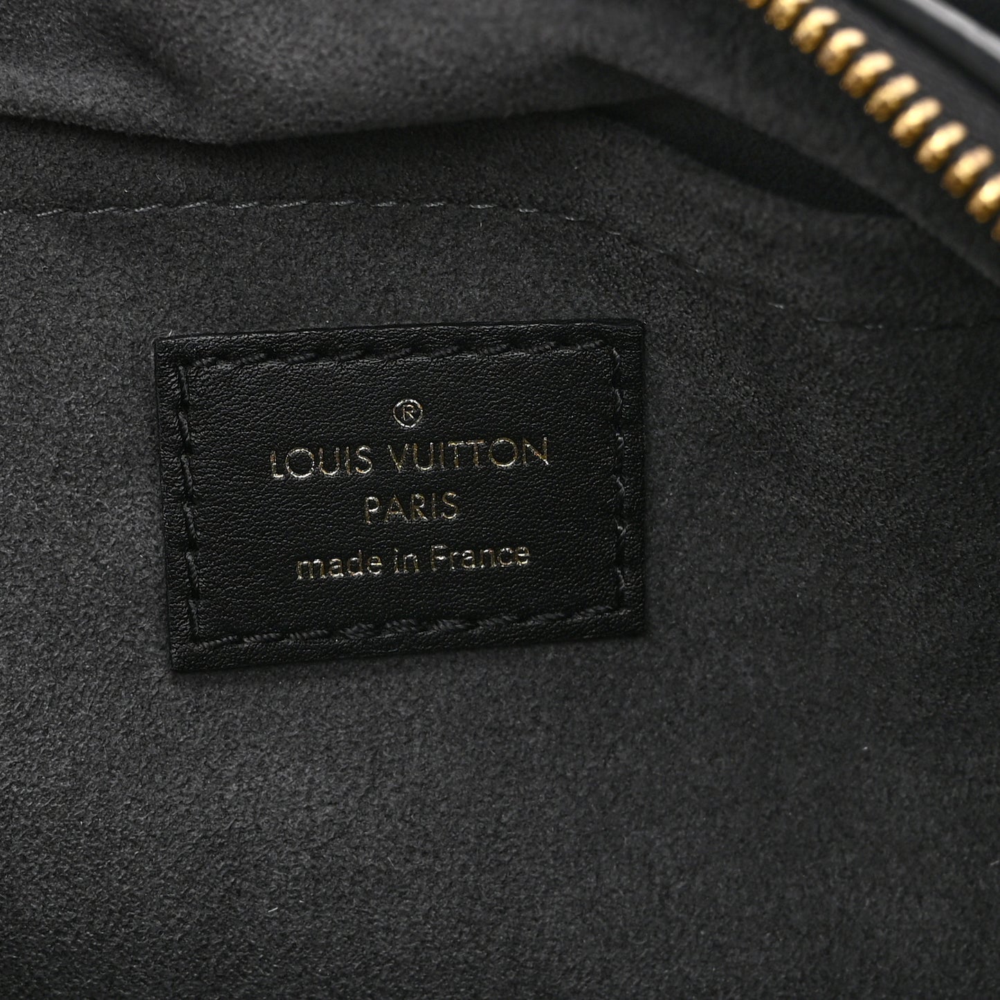 Calfskin Nanogram Embossed Speedy 20 Black