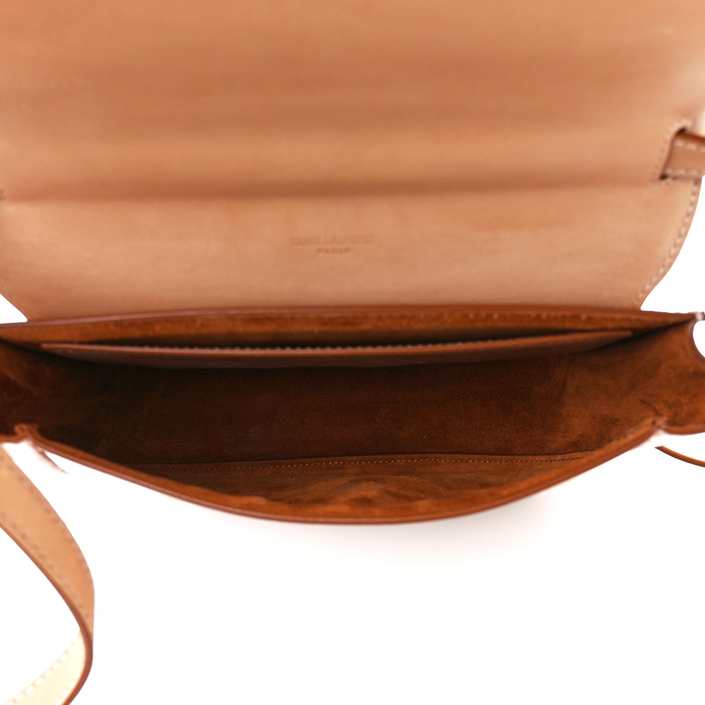 Smooth Vintage Calfskin Monogram Medium Kaia Satchel Gold