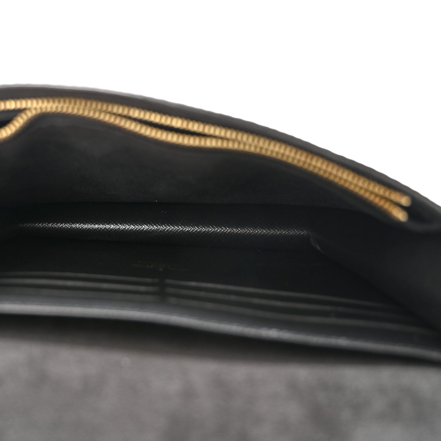 Epi Twist Belt Chain Wallet Black