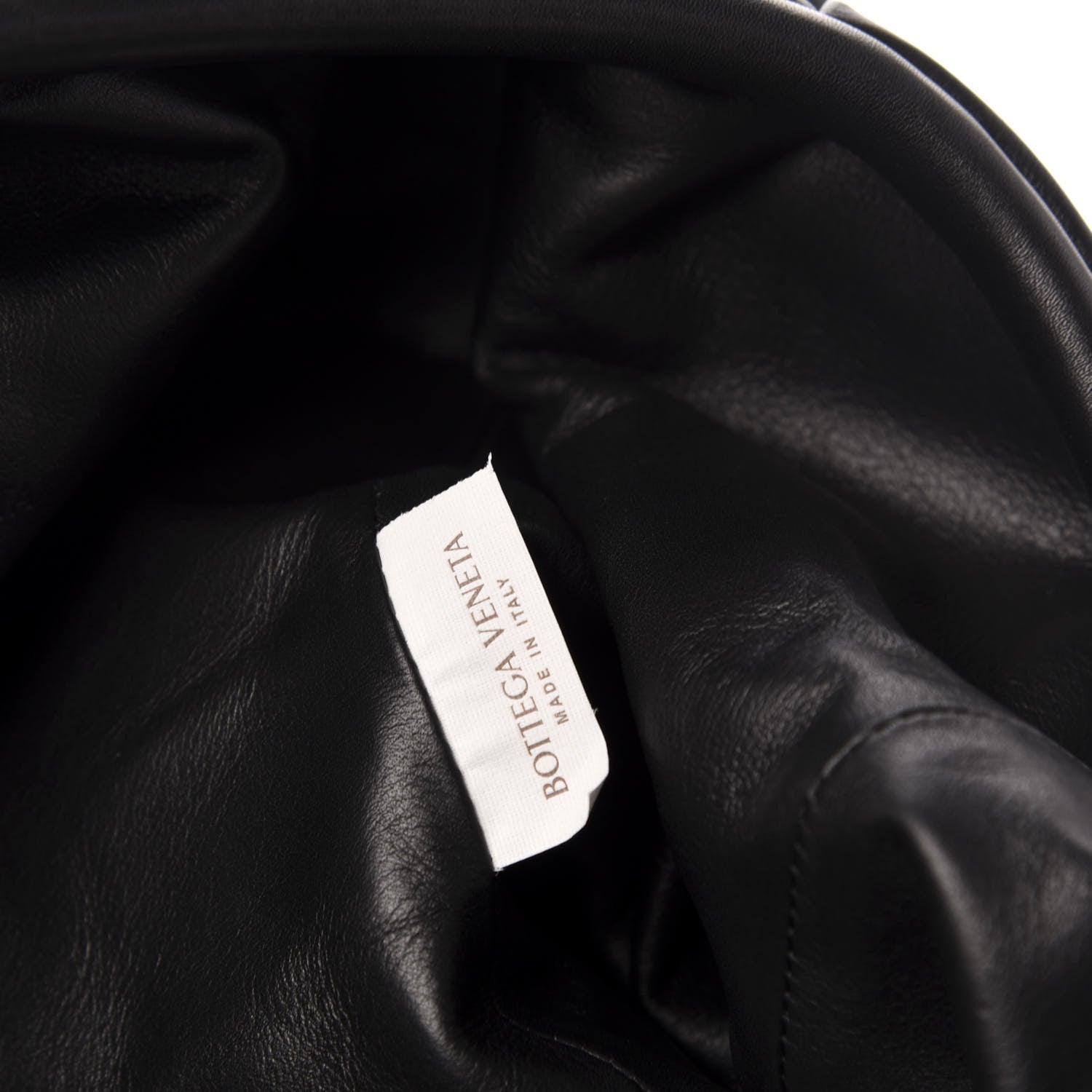 Bottega Veneta Smooth Butter Calf The Pouch Oversized Clutch Black 7 of 13