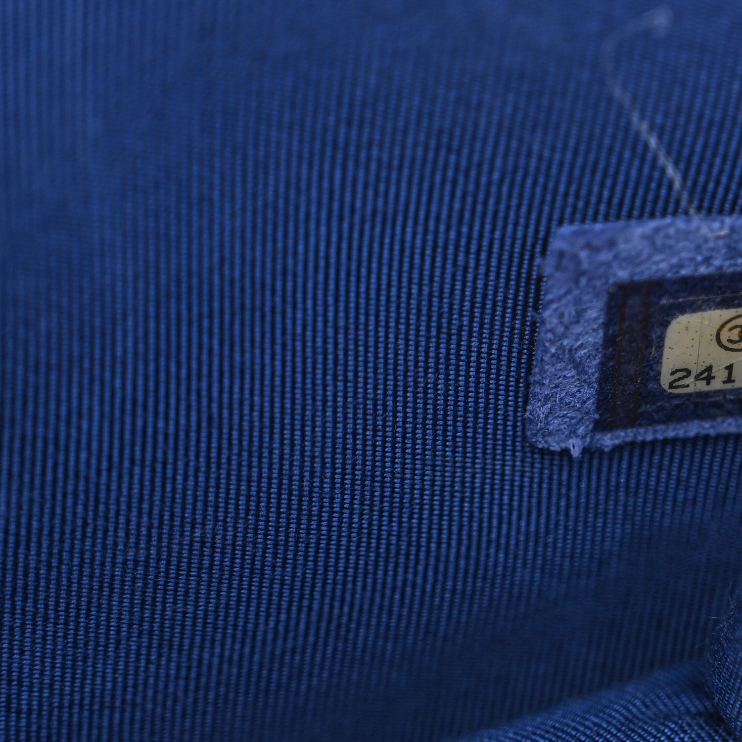 Chanel Grained Calfskin Quilted Large CC Box Flap Blue 7 of 11