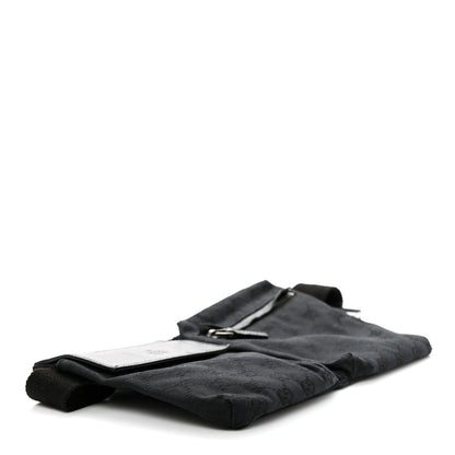 Gucci GG Monogram Double Pocket Belt Bag Black 4 of 12