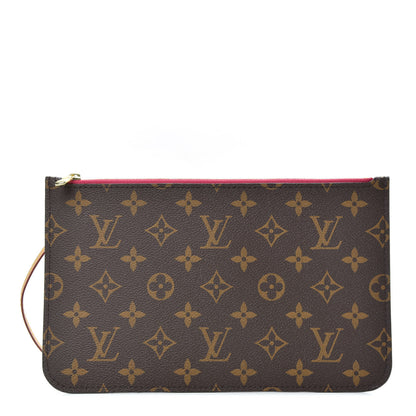 Louis Vuitton Monogram Neverfull MM GM Pochette Pivoine 1 of 6