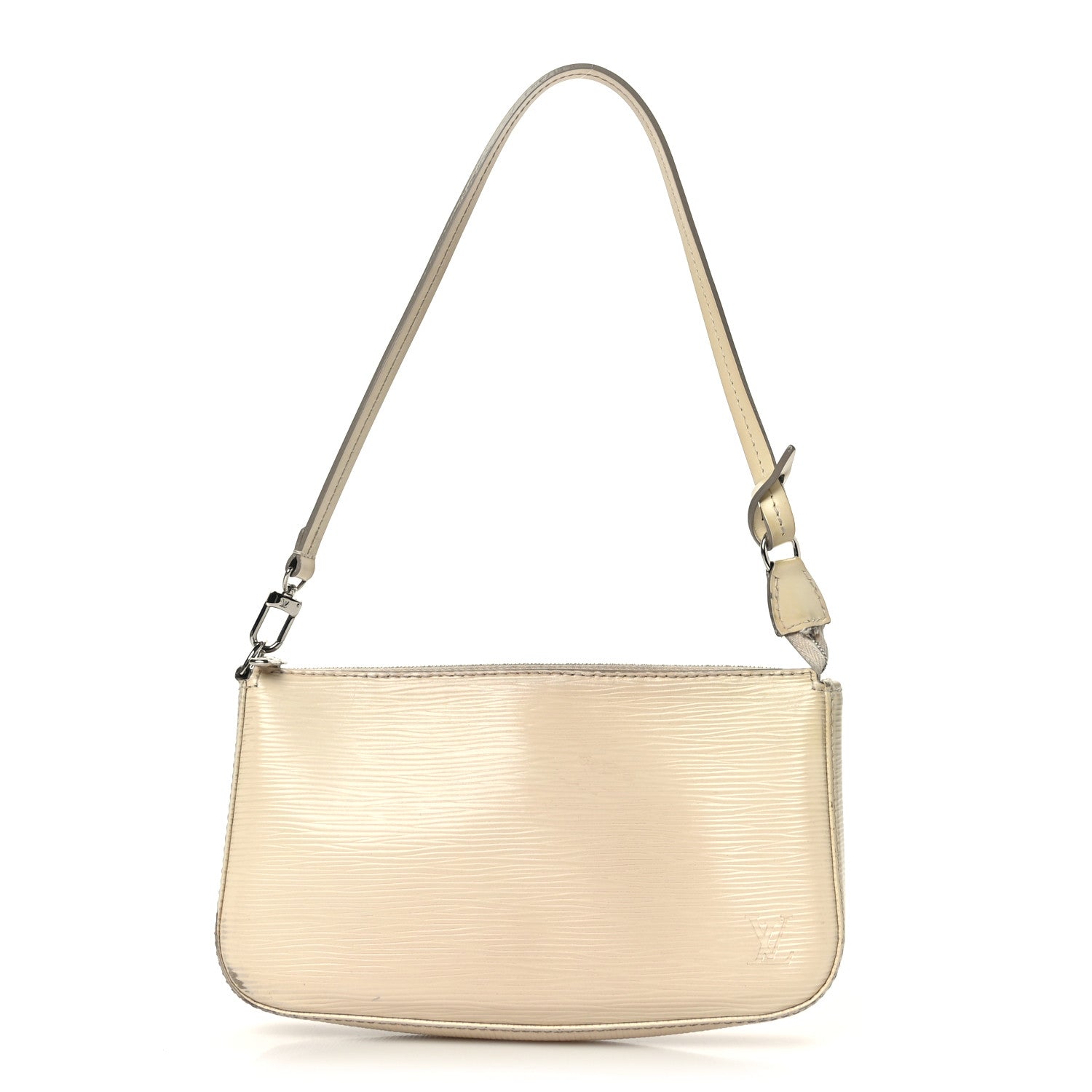 Louis Vuitton Epi Pochette Accessories NM Ivory 1 of 12