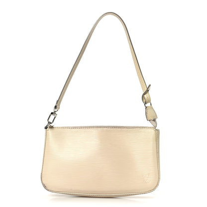 Louis Vuitton Epi Pochette Accessories NM Ivory 1 of 12