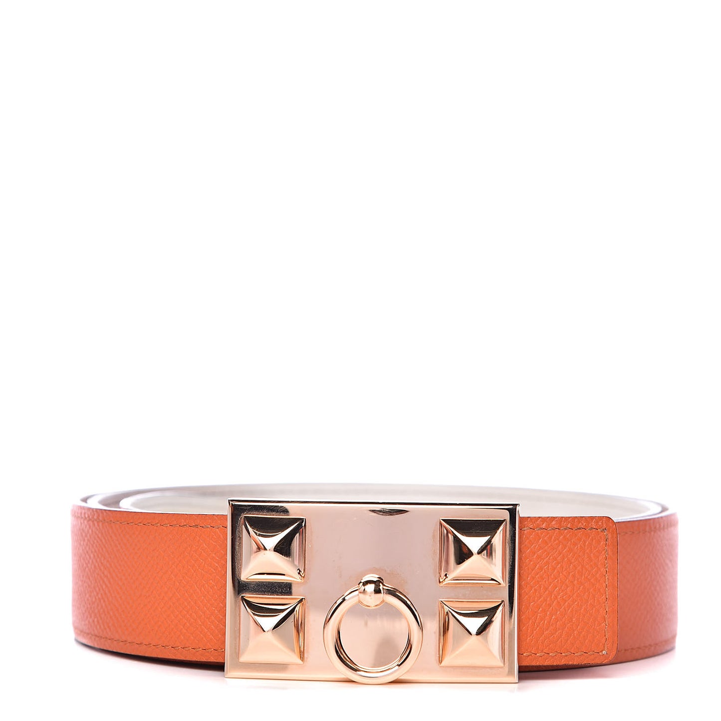 Epsom Swift 32mm Collier De Chien CDC Belt 95 Orange White
