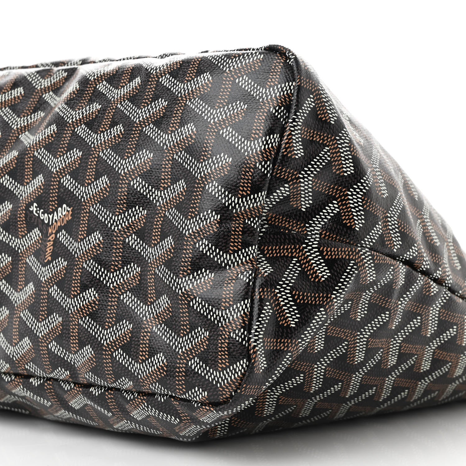 Goyard Goyardine Coeur Boheme Hobo Black 12 of 12