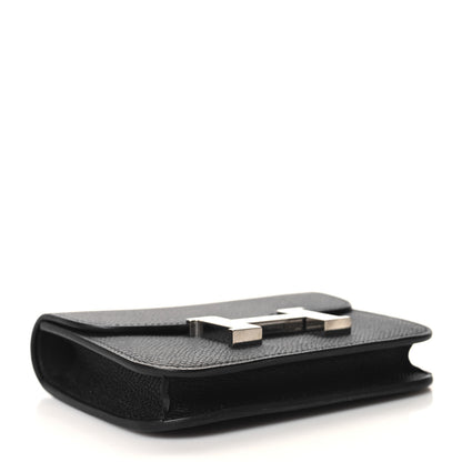 Hermes Epsom Constance Slim Wallet Black 5 of 12