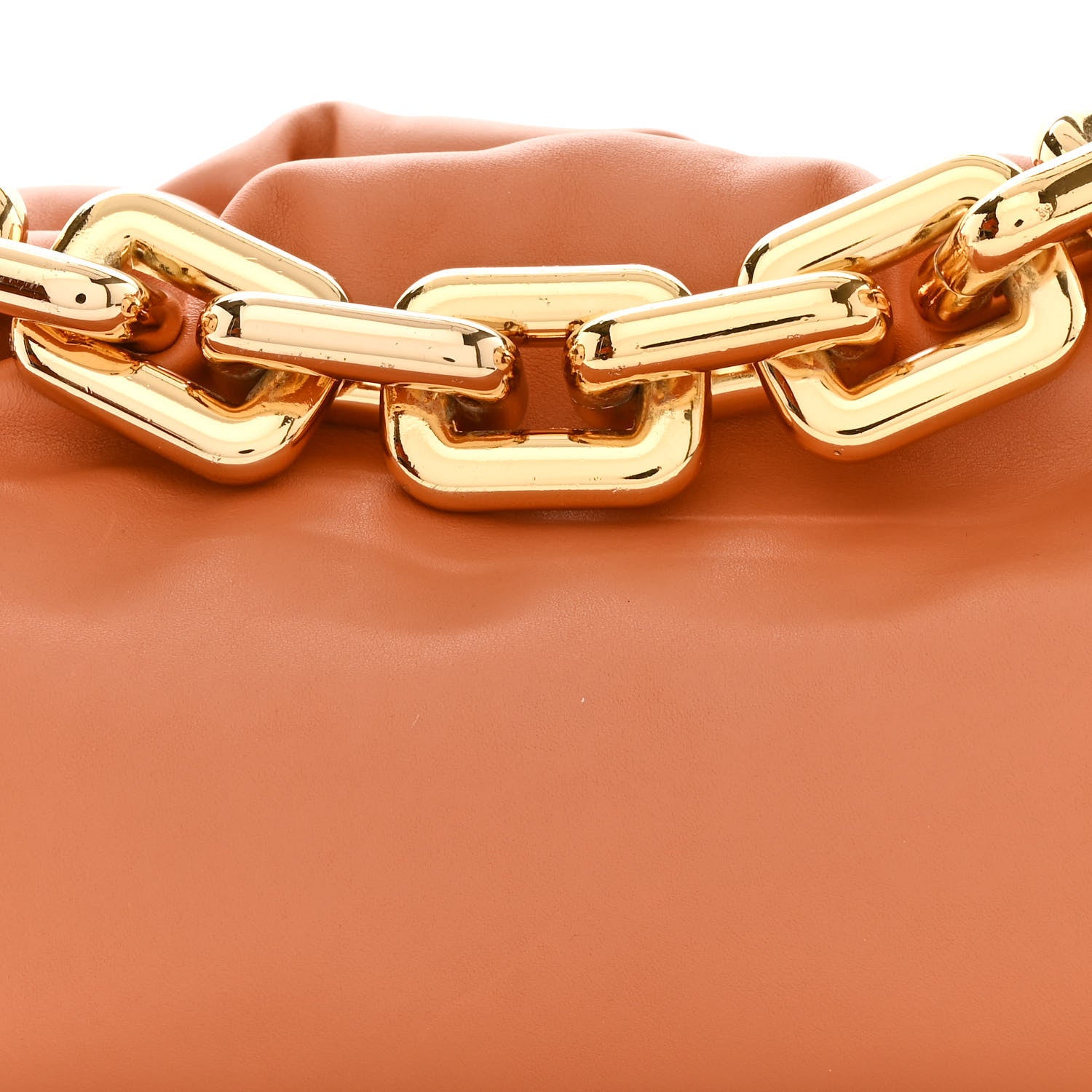 Bottega Veneta Calfskin The Pouch Chain Clay 8 of 10