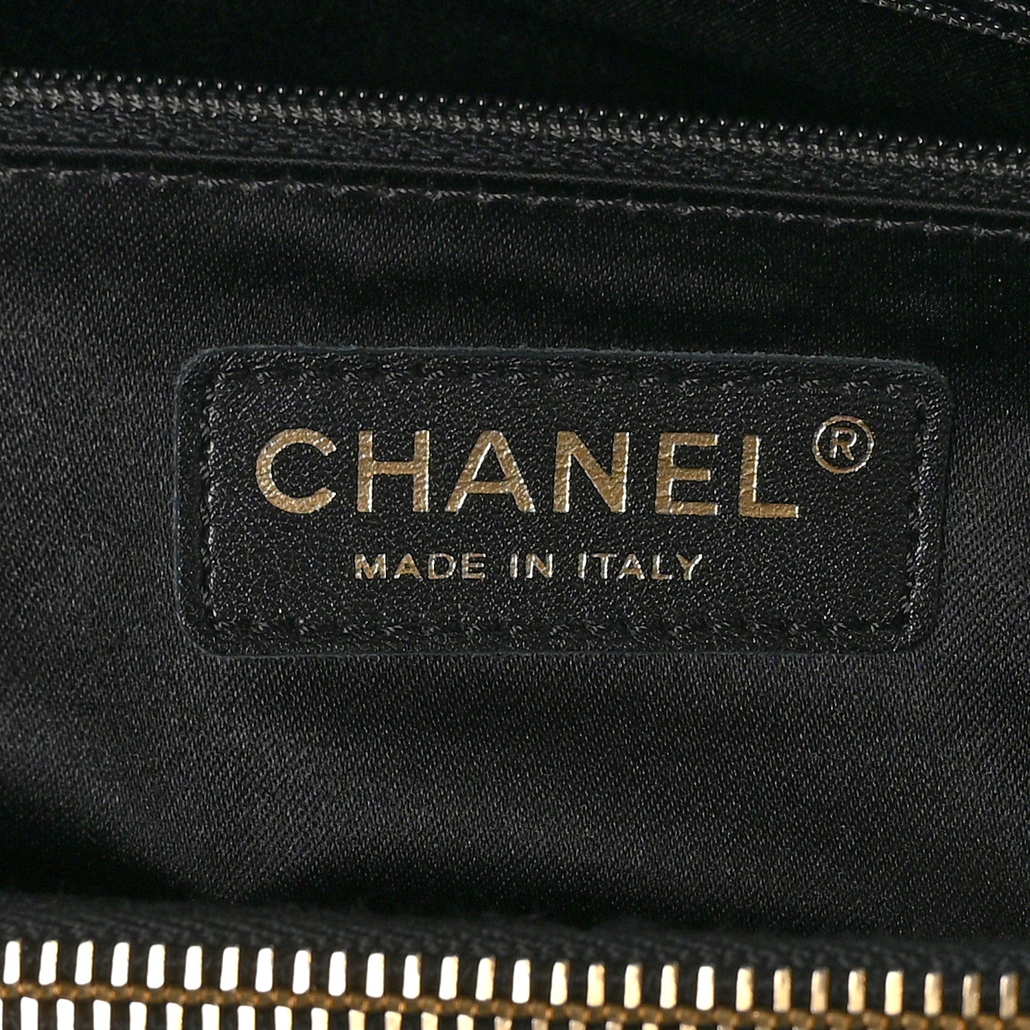 Chanel Caviar Quilted Grand Shopping Tote GST Black 6 of 10
