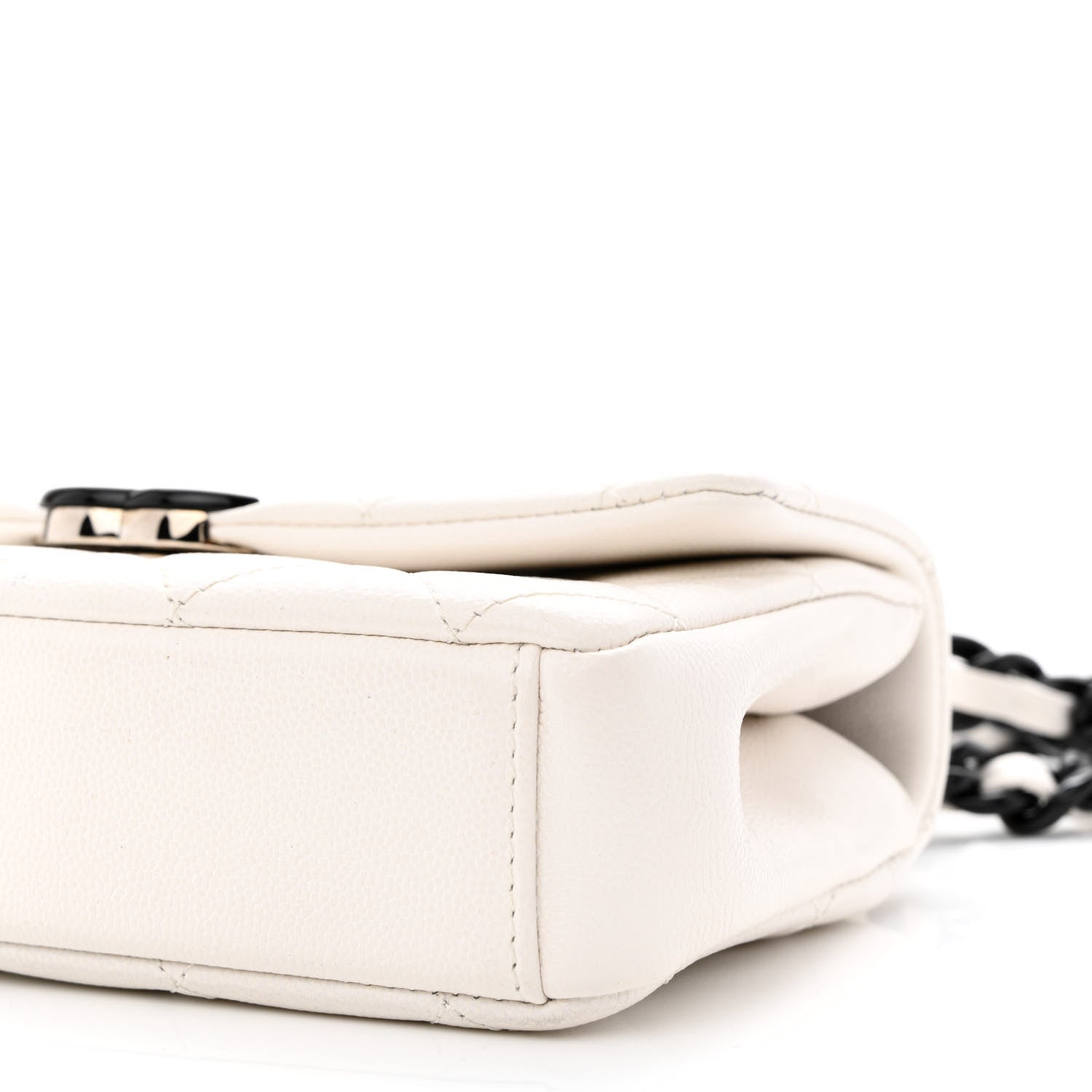 Chanel Caviar Quilted My Everything Small Flap White Black 11 of 13