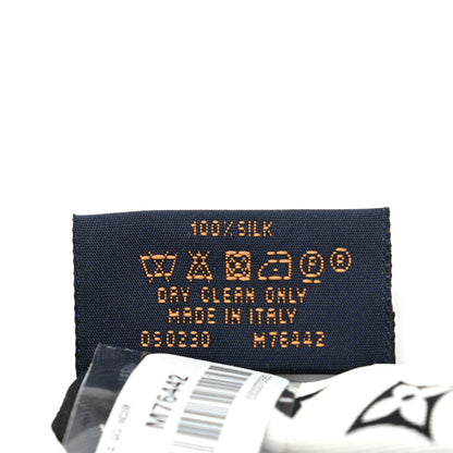 Louis Vuitton Silk Monogram Let's Go BB Bandeau Black 3 of 3