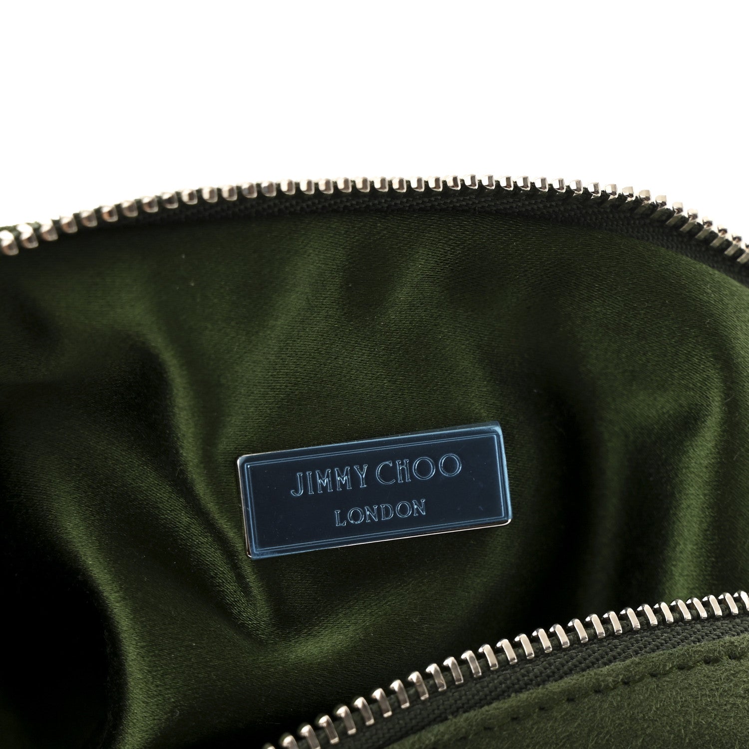 Jimmy Choo Suede Callie Shoulder Bag Green 5 of 9