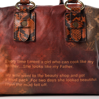 Louis Vuitton Monogram Karung Mancrazy Jokes Bag 19 of 21