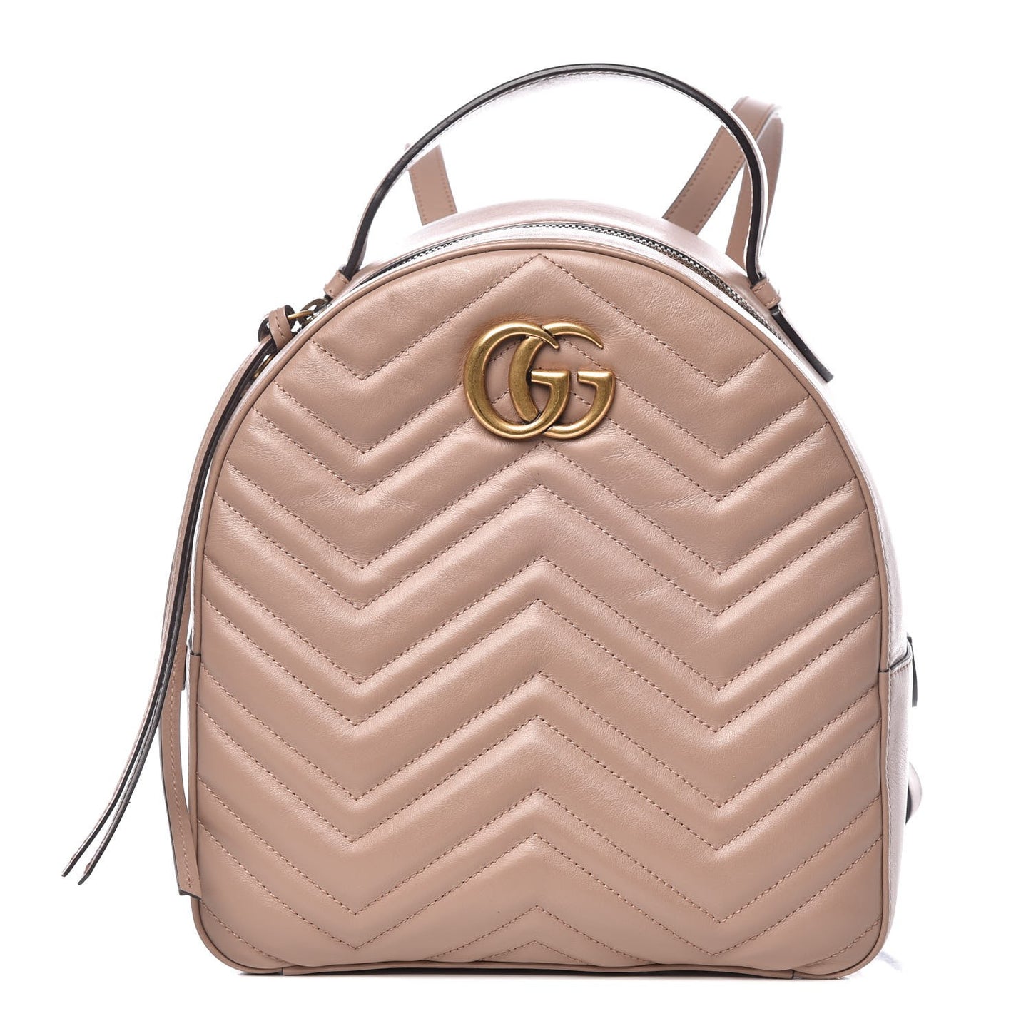 Calfskin Matelasse GG Marmont Backpack Porcelain Rose