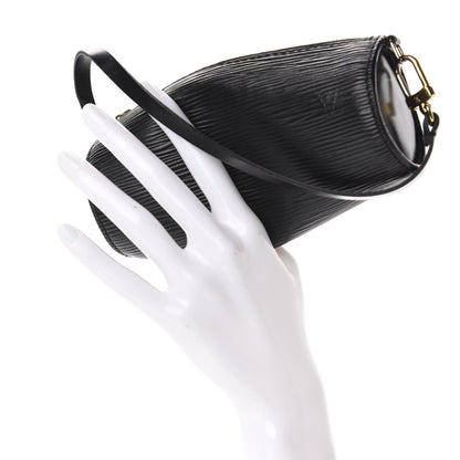 Louis Vuitton Epi Soufflot Pochette Black 2 of 7