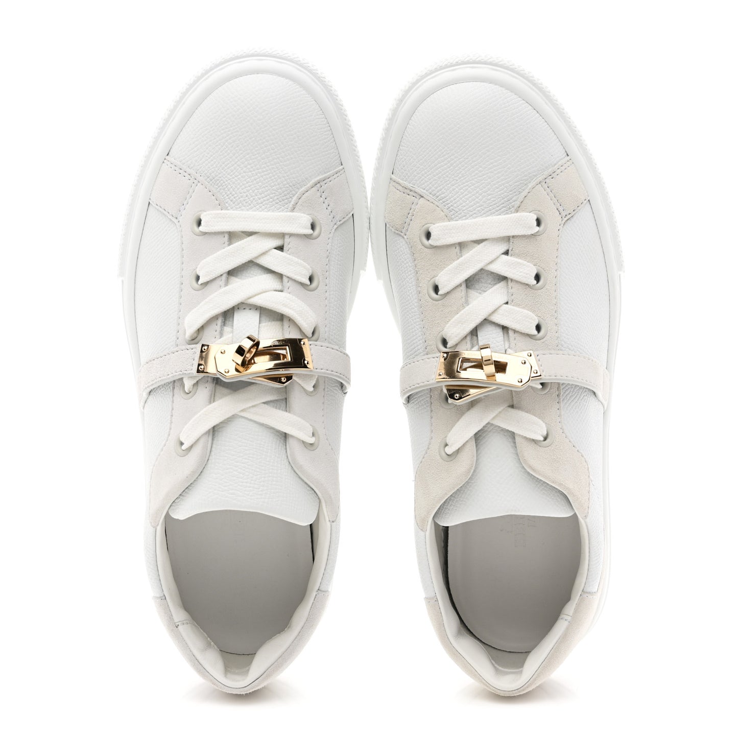 Calfskin Day Sneakers 37.5 White