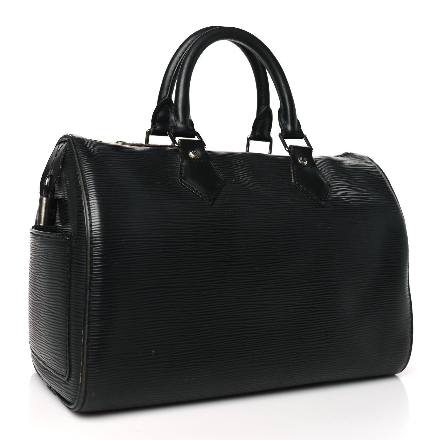 Louis Vuitton Epi Speedy 30 Black 3 of 12