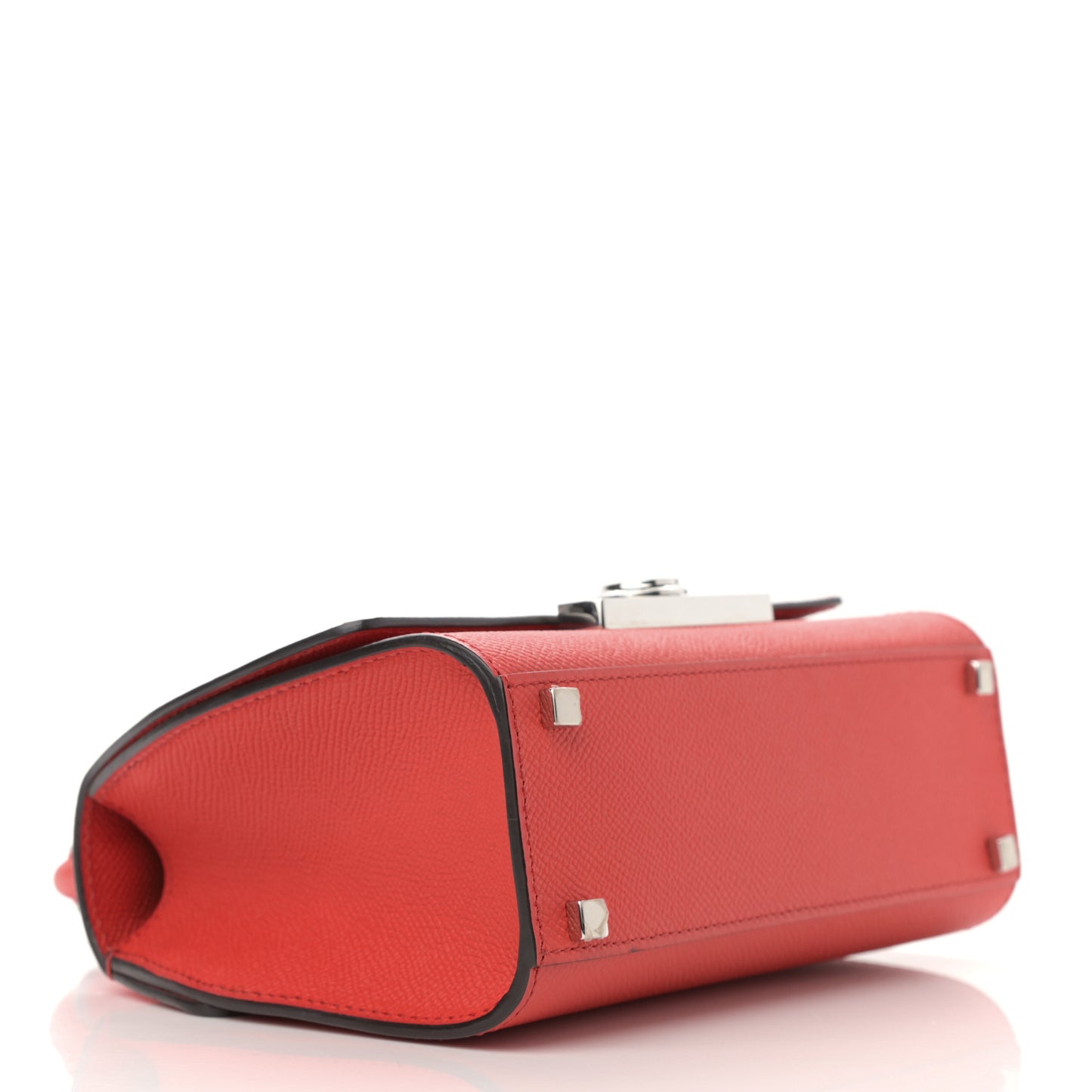 Carat Calfskin Rejane BB Coral