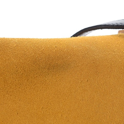 Celine Calfskin Suede All Soft Shoulder Bag Amber 10 of 20