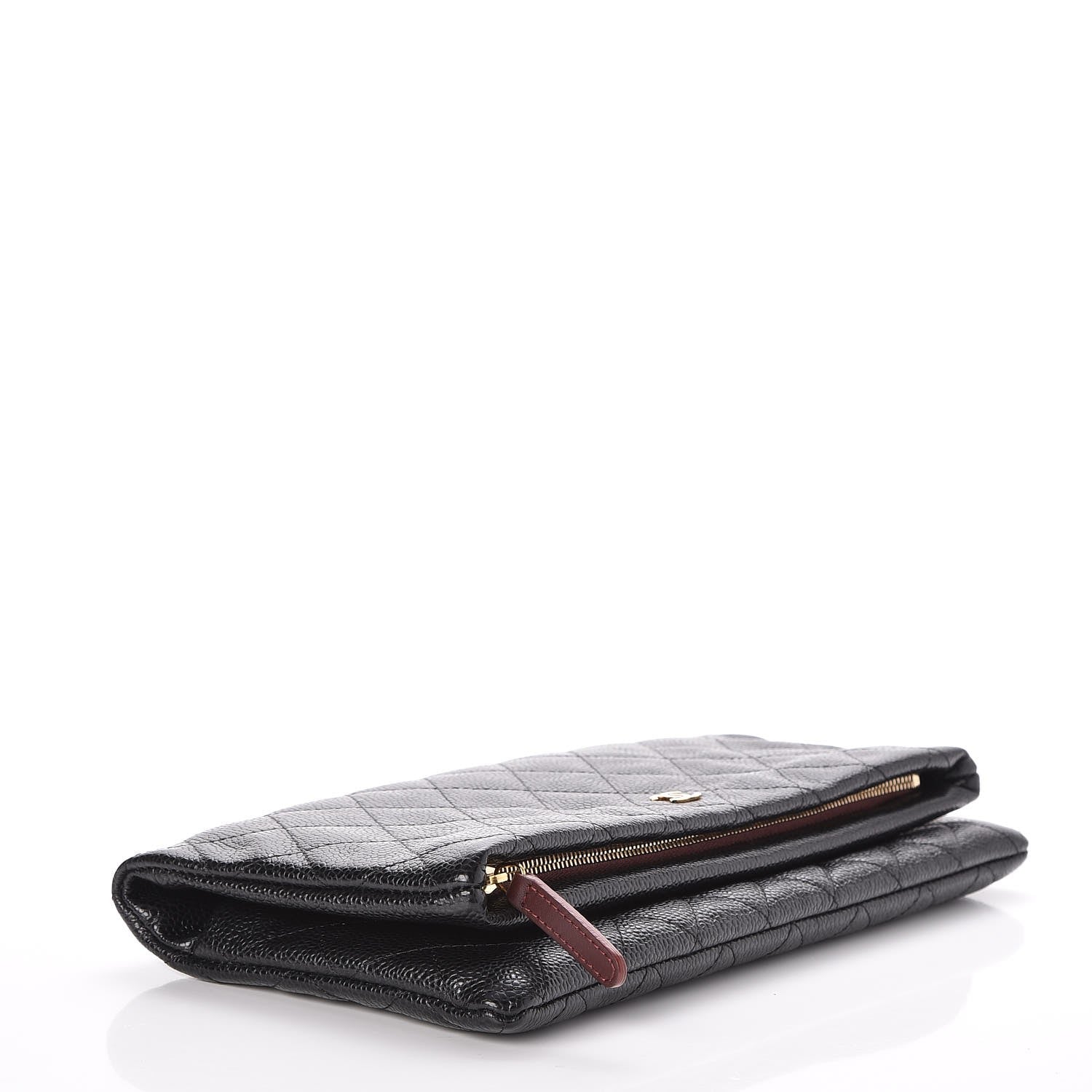 Chanel Caviar Quilted CC Beauty Clutch Black 4 of 8