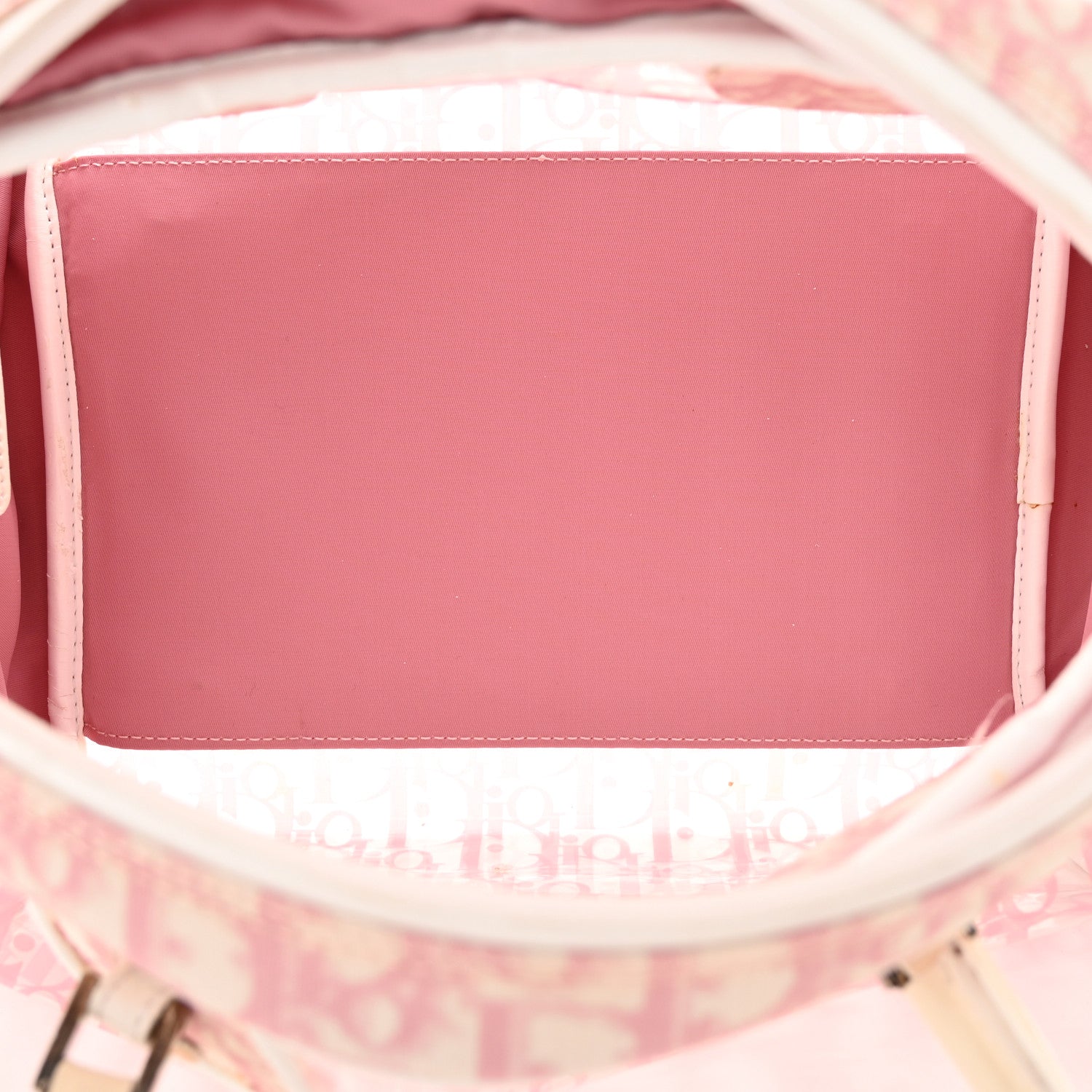 Christian Dior Monogram PVC Bowler Pink 5 of 20
