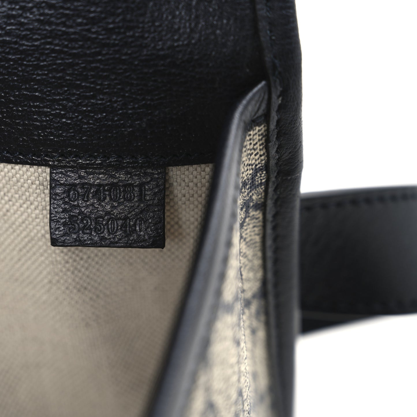 GG Supreme Monogram Web Small Ophidia Belt Bag 80 32 Beige Navy