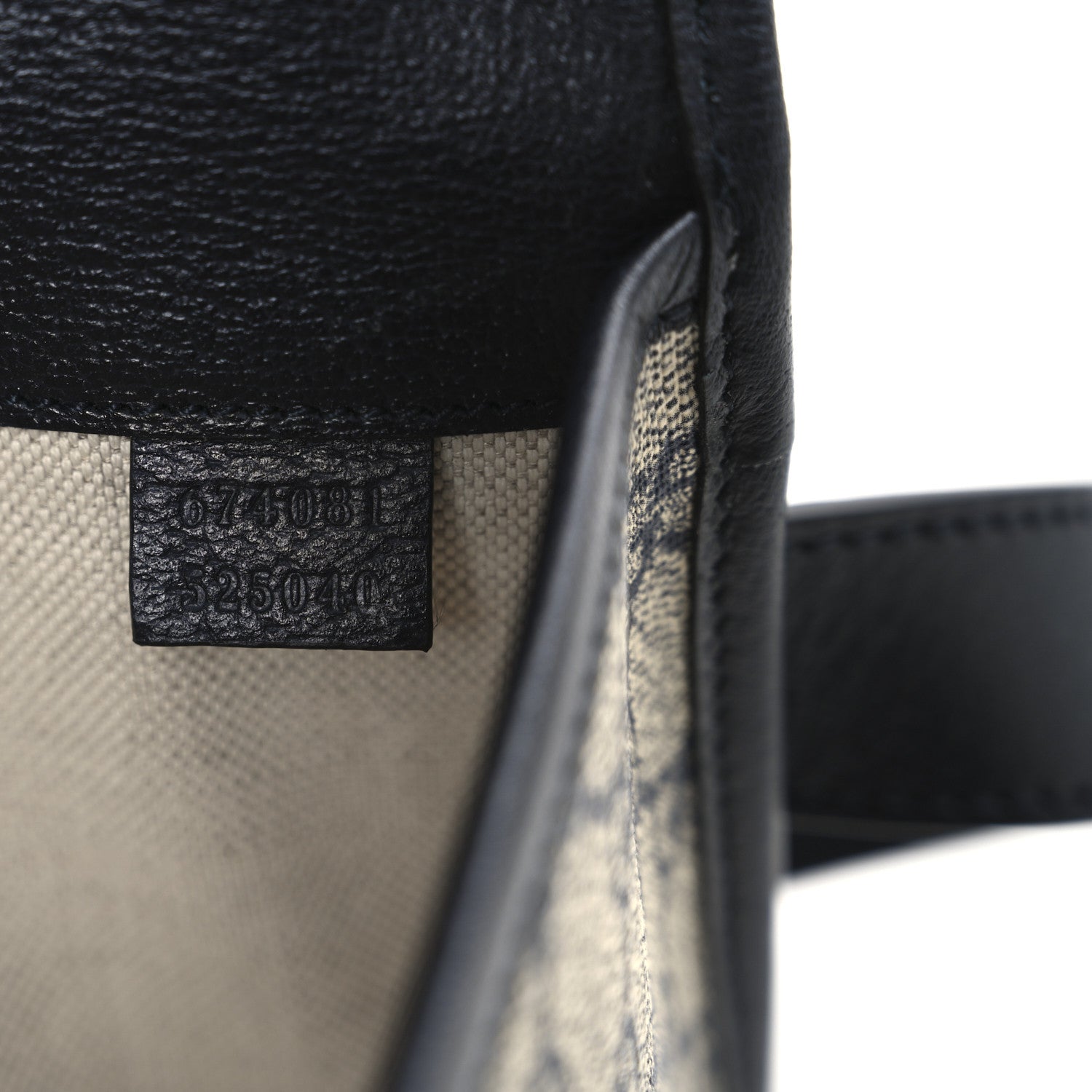 Gucci GG Supreme Monogram Web Small Ophidia Belt Bag 80 32 Beige Navy 12 of 19