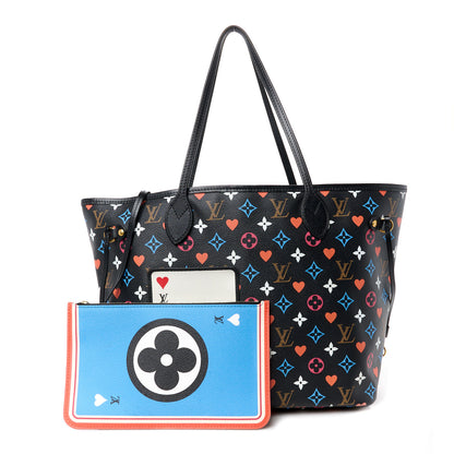 Louis Vuitton Game On Neverfull MM Black 2 of 14