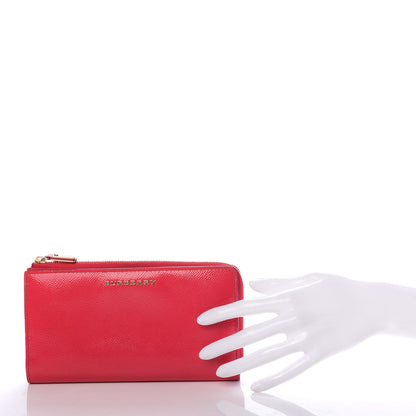 Burberry Patent London Zip Wallet Pink 2 of 8