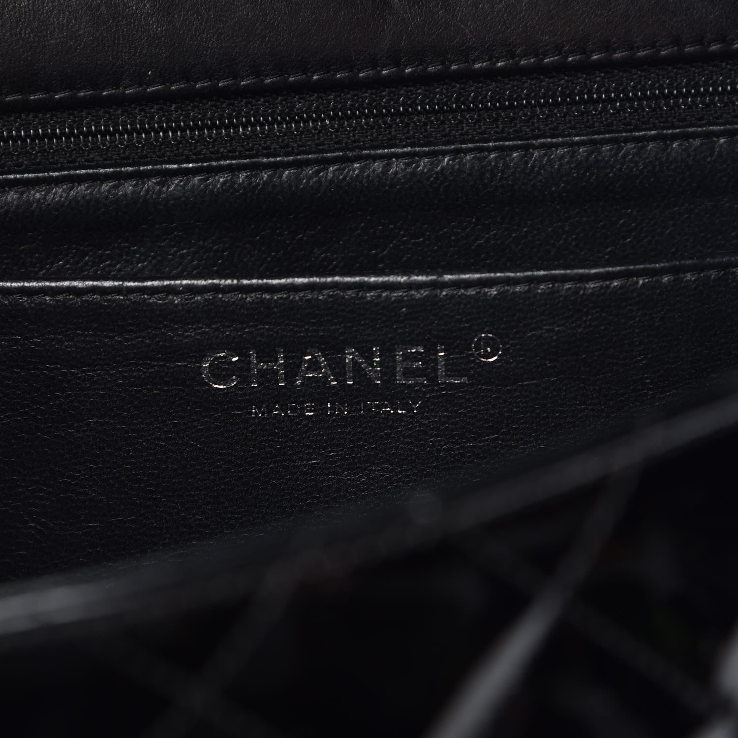 Chanel Patent Quilted Maxi Single Flap Black 6 of 13