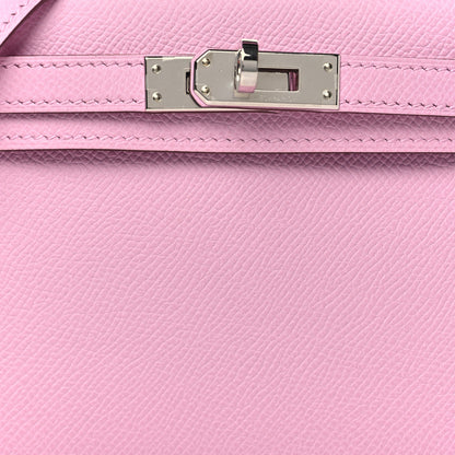 Hermes Epsom Mini Kelly Sellier 20 Mauve Sylvestre 7 of 10