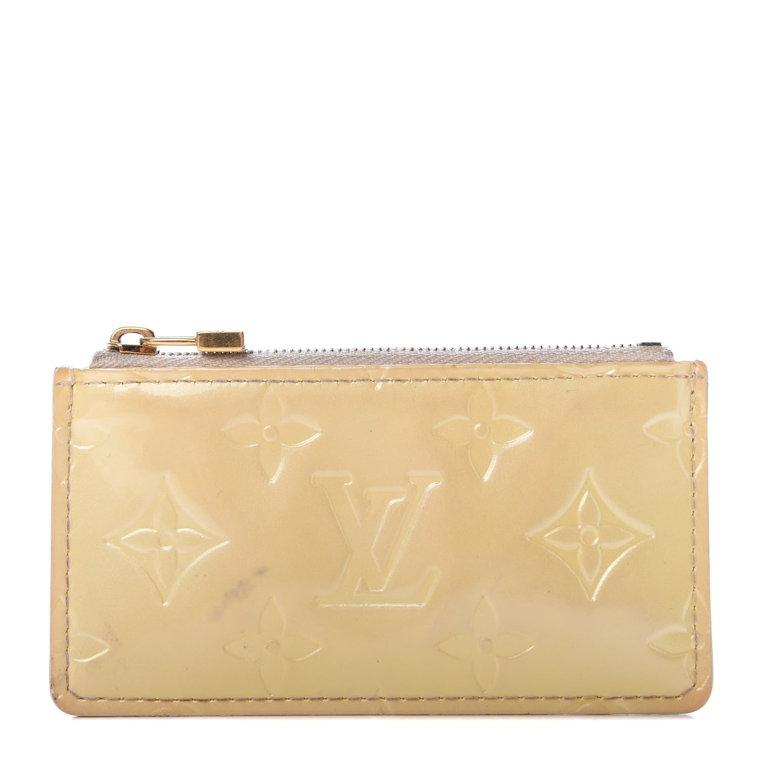 Louis Vuitton Vernis Key Pouch Perle 1 of 9