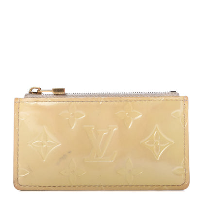 Louis Vuitton Vernis Key Pouch Perle 1 of 9