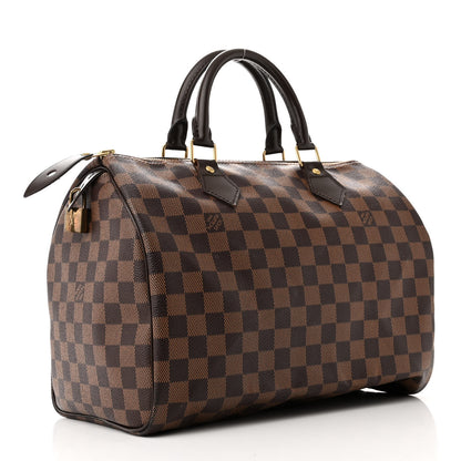 Louis Vuitton Damier Ebene Speedy 30 2 of 10