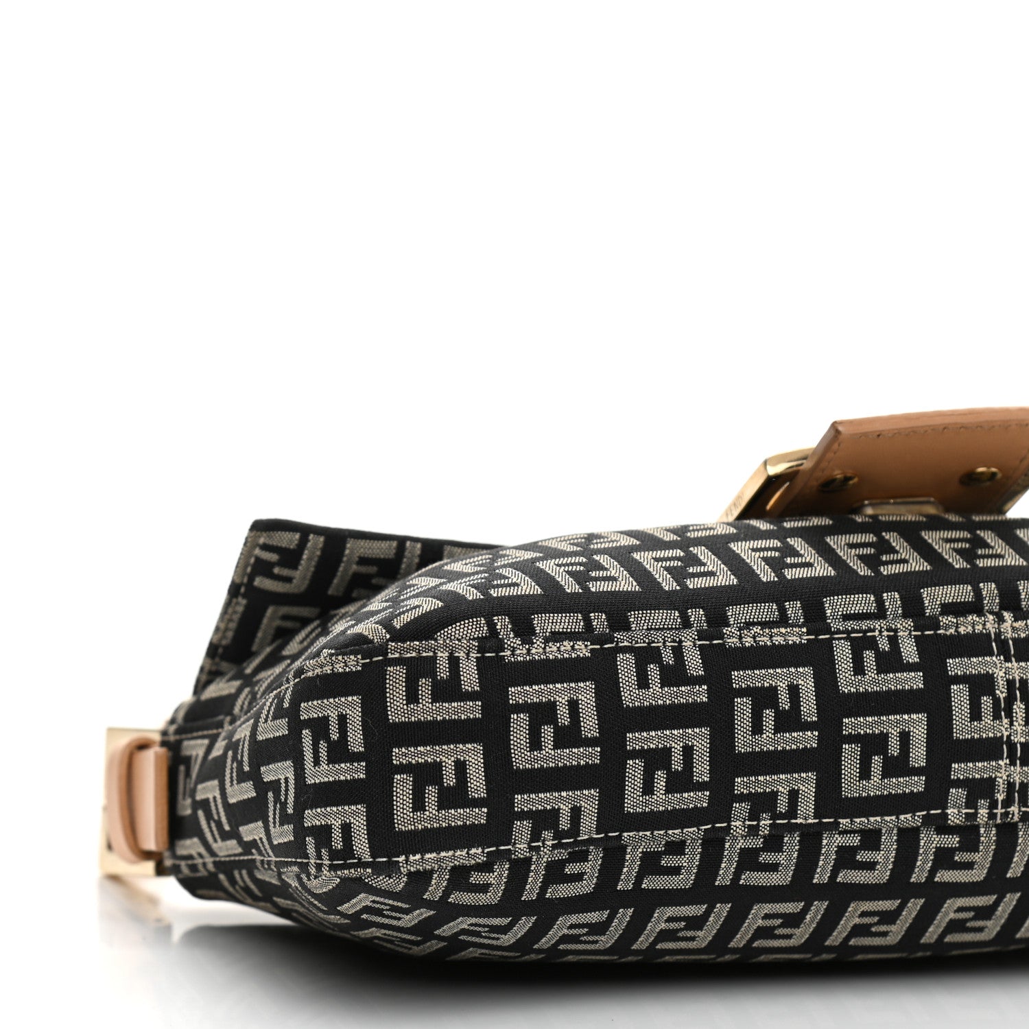 Fendi Zucchino Baguette Tan 9 of 10