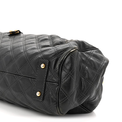 Marc Jacobs Calfskin Quilted Stam Black 10 of 12