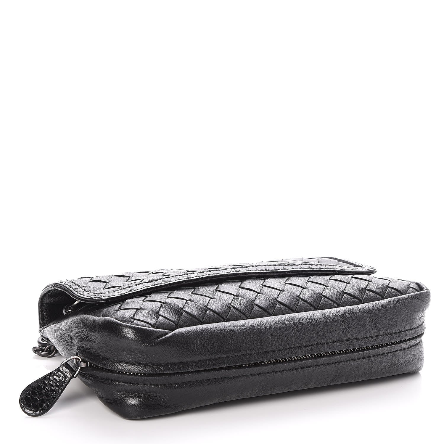 Bottega Veneta Nappa Intrecciato Ayers Small Chain Crossbody Nero Black 4 of 6