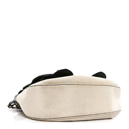Fendi Canvas Patent B Bag  Corda Black 4 of 10