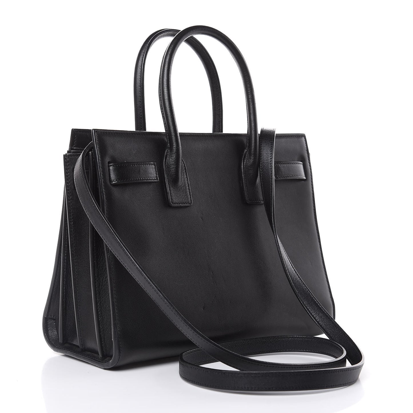 Calfskin Baby Sac De Jour Black