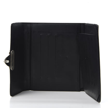 Louis Vuitton Vernis Glace Anouchka PM Wallet Black 4 of 10