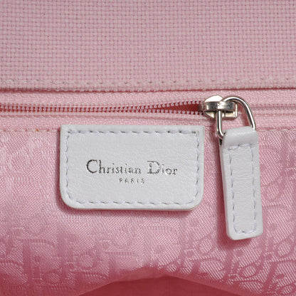 Christian Dior Canvas and Rubber Pink Bag 7 of 10