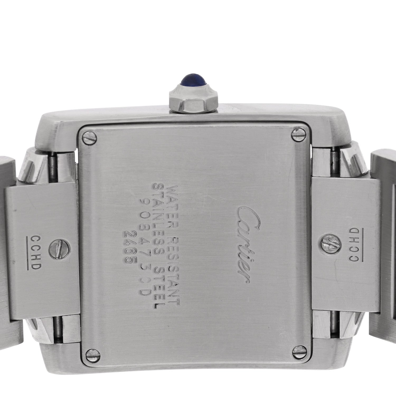 Cartier Stainless Steel 25mm Tank Francaise Quartz Watch 4 of 4