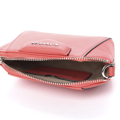Givenchy Sugar Goatskin Nano Antigona Coral 5 of 9