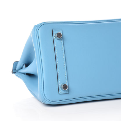 Hermes Swift Birkin 25 Bleu Du Nord 7 of 37